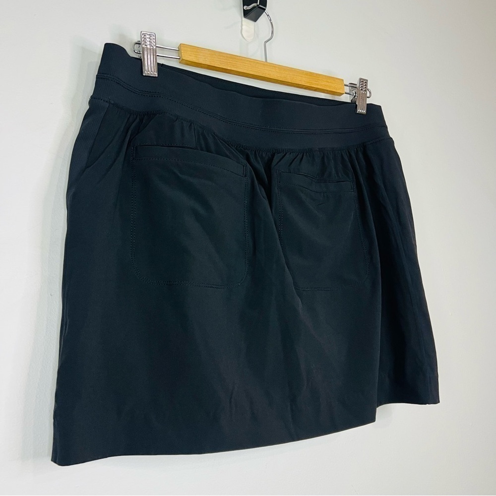 ATHLETA Brooklyn black ATHLETA mini skort skirt size 12 - Picture 4 of 5